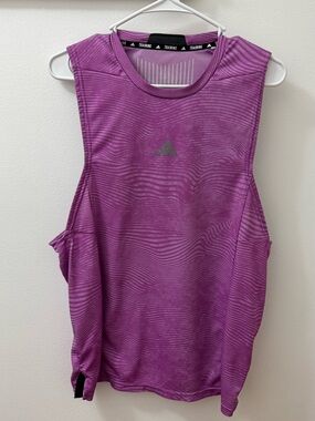 Adidas Women's Purple Training Muscle Tank